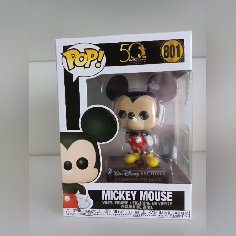 Disney Mickey Mouse Walt Disney Archives‎ 50 801 Vinyl Figure Funko Pop